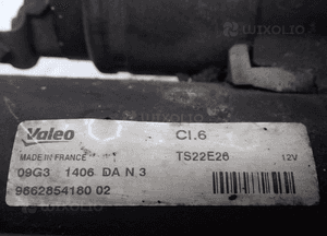 Rozrusznik  peugeot 1.6 hdi 966285418002 4