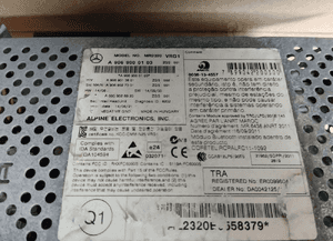 Radio radioodtwarzacz mercedes sprinter W906 906 A9069000103 3