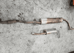 Opel adam 1.4b 12-19 wydech tłumik koncowy 13358215 1