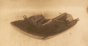 Przod przednia lampa prawa mitsubishi colt vi 5