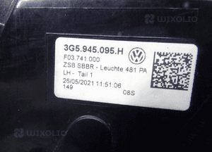 Lampa lewy tył tylna led vw passat B8 lift sedan 3G5945095H 7