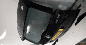Klapa bagażnika tył tylna bmw X3 E83 czarny 475/9 475 black sapphire 3