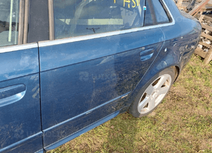drzwi lewy tyl audi a4 b7 s line s4 w kolor bez malowania kompletne 2