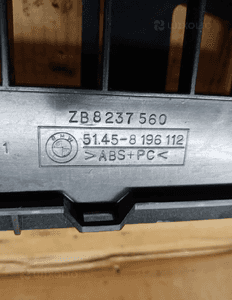 Ramka radia kieszeń półka BMW 3 E46 8237560 8196112 4