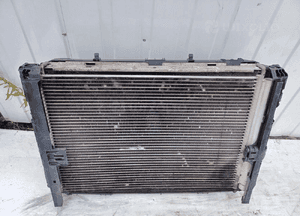 Bmw E81 E87 E90 E91 chłodnice komplet wentylator 7561711 7563259 1