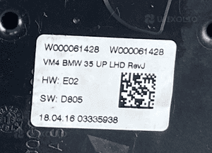 Mechanizm silnik wycieraczek bmw 5 G30 7 G11 eu fv 7