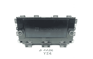Ekran wyświetlacz radio bluetooth vw golf viii 5H0 1