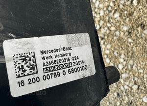 Mercedes cla b-klasa A246 pas przedni wzmocnienie 5