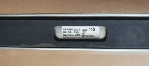Relingi dachowe reling prawy lewy chrom Audi A4 B8 Kombi 8K9860021A 8K9860022A 7