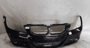 Zderzak przód przedni bmw E90 E91 lift fl m pakiet ///m halogeny czarny schwarz 2 1