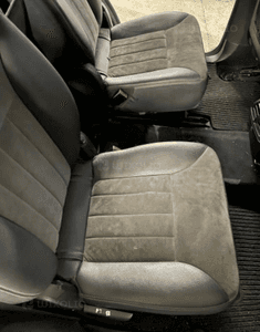 MERCEDES R 251  fotel fotele tylne skora alcantara  czarna skóra idealne Drugi rząd ISOFIX 4
