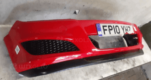 Zderzak przód przedni do opel astra h 3 iii lift fl Z547 czerwony 4