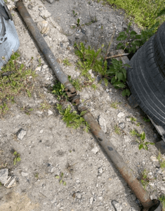 MERCEDES e 124  wahacz tyl duży mały wał napędowy 5