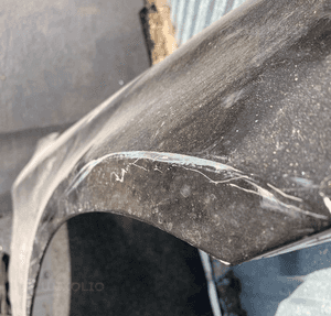 Mercedes S 222 błotnik przedni prawy przód 4