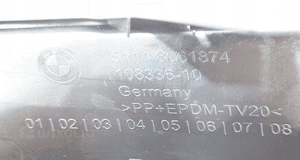 Bmw 2 F22 F23 m-pakiet 2013- atrapa kratka zderzaka prawy przód 8061874 6