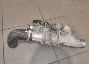 Jaguar xf X250 3.0D zawór egr trójnik rura przepustnica komplet oryginał 2