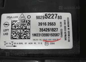 OPEL CORSA F FULL LED LAMPA PRZEDNIA LEWA 10