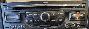 Citroen C3 C4 C5 Peugeot 208 308 5008 Radio CD RNEG1 96661984XT 9