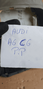 Oparcie fotela pasażera skóra Audi A6 C6 7