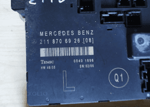 MERCEDES E 211 moduł drzwi sterownik RÓŻNE NUMERY 4