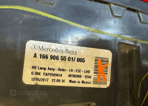 Mercedes gle A166 lampa lewa tył tylna 15- 5