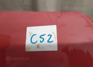 Zderzak tył tylny opel corsa d 5D 5 drzwi hb Z547 czerwony  dokładka ! 2