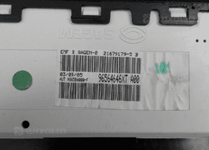 Wyświetlacz Radia Peugeot 1007 96564646XT 3