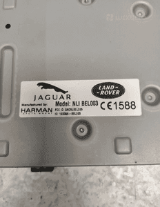 JAGUAR XE X760 WZMACNIACZ RADIA PANEL MULTIMEDIALNY 7