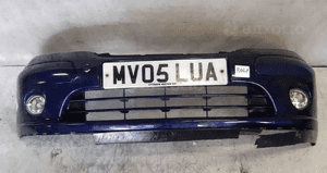 Zderzak przód przedni citroen C3 halogeny eged  granatowy 1