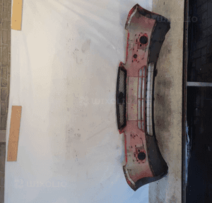 Zderzak przód przedni do ford focus MK2 ii czerwony 5
