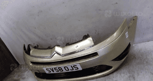 Citroen C4 Grand Picasso Zderzak Przód KOD KOLOR KAQC ZŁOTY HALOGENY 3