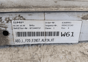 Listwa progowa lewa próg lewy bmw 1 i F20 11- 3