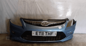 Zderzak przód przedni hyundai I30 1 i drugi lift 2 fl T2U błękitny morski halogeny 1