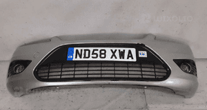 Zderzak przód przedni ford focus ii 2 lift fl 03 srebrny halogeny 1