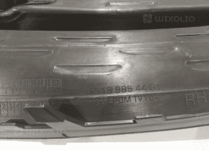 MERCEDES CLA W118 AMG Kratka zderzaka R - 15822 5