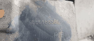Nadkole prawy przód przednie prawe część tylna Peugeot 407 9656188380 4