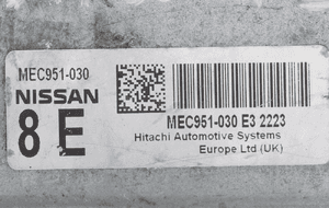 KOMPUTER STEROWNIK SILIKA MEC951-030 NISSAN QASHQAI I J10 FL 2.0 16V 2