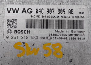 Komputer audi A3 8V 1.0 tfsi 115KM 04C907309AE 3