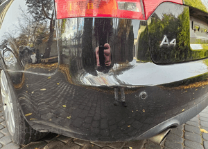 Audi A4 B7 Avant kombi zderzak tył tylny czujniki PDC LY9B 2