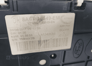 KOMPUTER STEROWNIK SILNIKA ZESTAW Ford Fiesta Mk7 VII Ka 1,25 AV2112A650CD 11