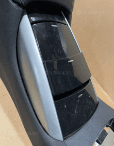 mercedes r 251 podłokietnik skóra tunel Cup holder  schowek dekor 15