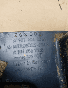 Osłona stopnia stopień drzwi lewy Mercedes Sprinter A9016862228 A9016861528 5