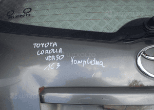 KLAPA TYŁ TOYOTA COROLLA VERSO KOMPLETNA 1C3 RADOM 2
