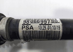 Półoś prawa przód przednia partner berlingo iv 9806699780 1.5 hdi 2019-2024 5