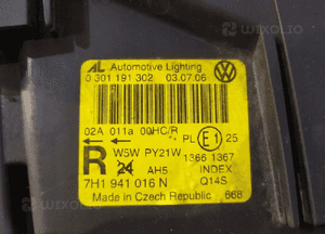 VW T5 Lampa przednia H7 prawa - 14858 7