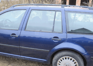 Drzwi tył tylne lewe vw golf 4 iv kombi LB5N 1997-