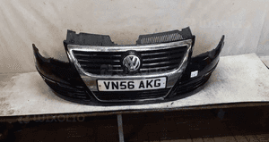 Zderzak przód przedni do vw volkswagen passat B6 LC9Z czarny 1