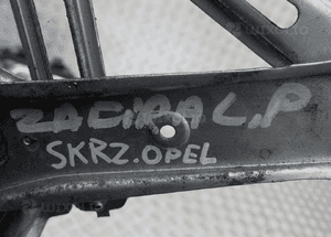 Mechanizm podnośnik szyby lewy przód opel zafira a radom 3