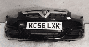 Zderzak przód przedni do opel corsa d + grill  kod kolor Z20R czarny 1
