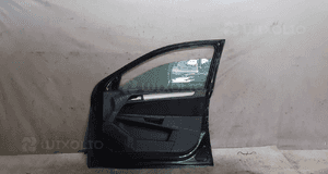 Drzwi przód przednie prawe opel astra h 3 ii Z20R czarne 5D 5 drzwi 6